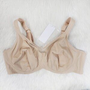 HSIA Bra New NWT Size 44DD Beige Adjustable Underwired